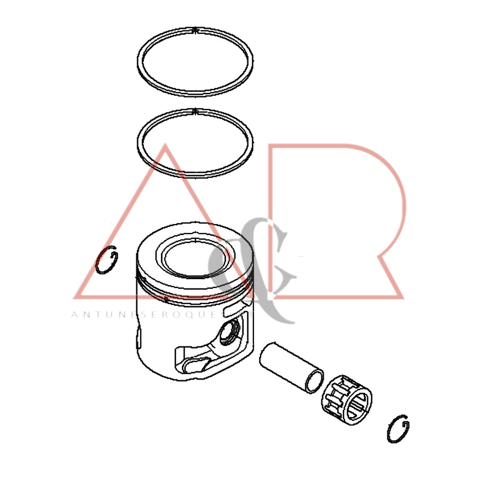 Imagem pistão completo